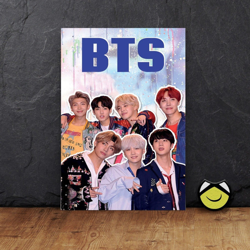 Cuadro Bts + Color Negro