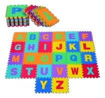 Comprar Alfombra De Foami Para Bebes Abecedario 26 Piezas 30x30cm