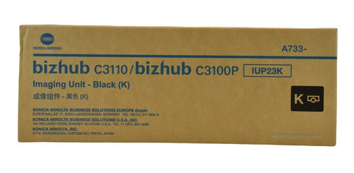 Imagen 1 de 6 de Unidad De Imagen Original Konica Minolta Bizhub C3100p/3110k