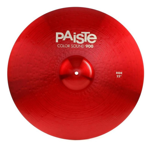 Paiste 1921622 - 900 Color Sound Platillo Red Ride 22''