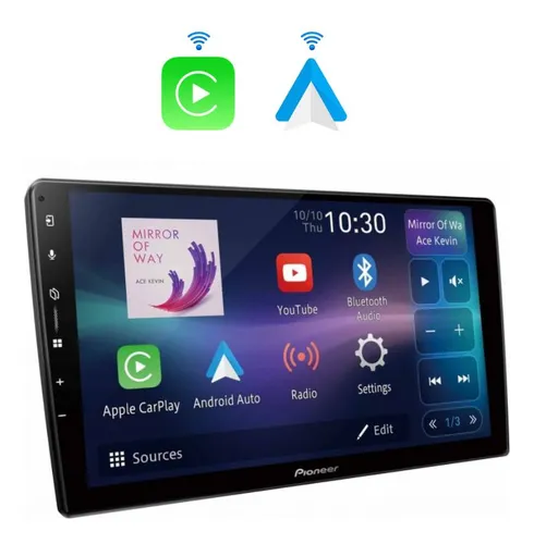 Radio Pioneer 9 Pulgadas Carplay Android Auto Inalámbrico