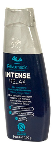 Creme Gel De Massagem Relaxante Intense Relax