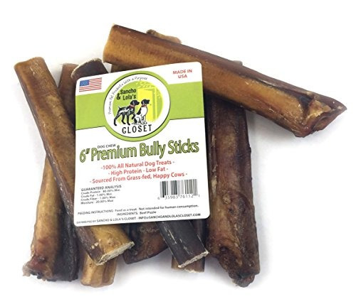 Sancho Y Lolas 6 Pulgadas Thick Jumbo Y Monster Bully Sticks