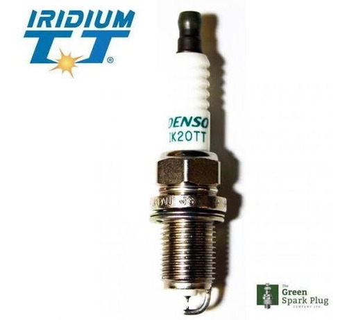 Imagen 2 de 3 de Bujias Denso Iridium Ik20tt Doble Electrodo Golf Jetta Beetl