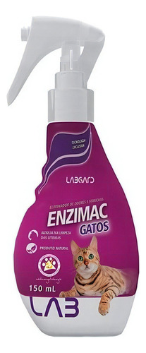 EnziMac Gatos Eliminador De Odores E Manchas Natural 150ml