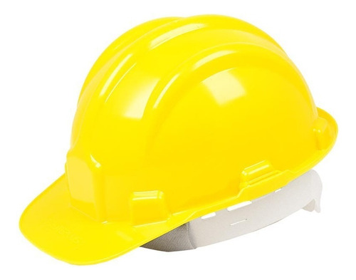 Capacete Segurança Amarelo Plastcor