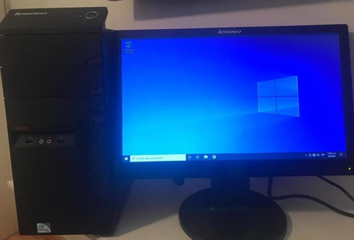 Imagen 5 de 9 de Computadora Con Monitor Lenovo Cpu En Excelente Estado