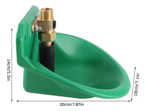 Cuenco De Agua Para Ganado, Válvula De Cobre, Automática, Ov