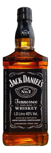Jack Daniel´s Whiskey Old N°7 Botella De 1 Litro