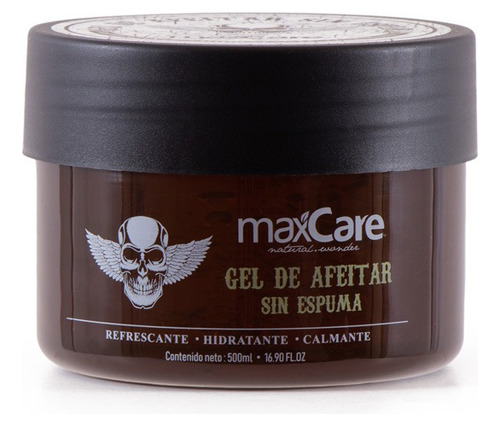 Maxcare® Gel De Afeitar Para Barba Sin Espuma 500ml