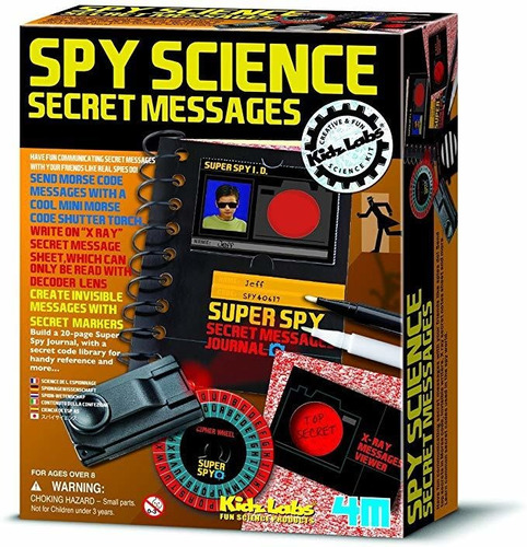 4 M Spy Science  Secret Mensajes