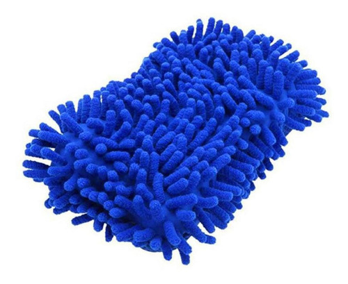 Casamiga Microfibra esponja lava carro moto remoção insetos não risca cor azul marinho