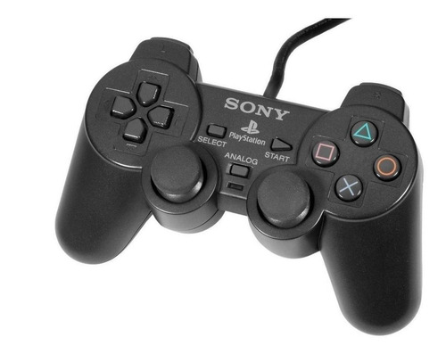 Imagen 2 de 2 de Control joystick Sony PlayStation Dualshock 2 black