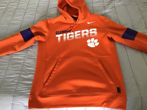 Nike Poleron Clemson University Naranja