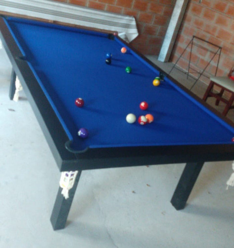 Mesa De Pool Profesional+accesorios+tapa Ping Pong+embalaje!