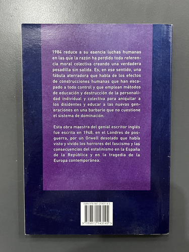 1984 George Orwel (Usado)