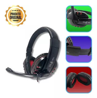 Fone De Ouvido Headset Gamer Barato Celular Ps4 Pc Xbox Fire