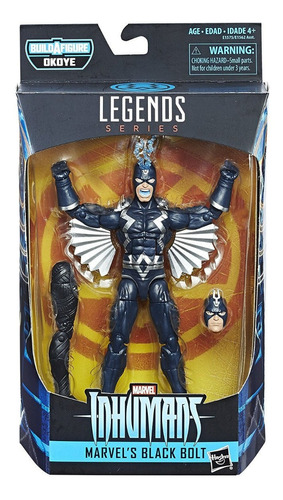 Marvel Legends Black Bolt Nuevo Y Sellado