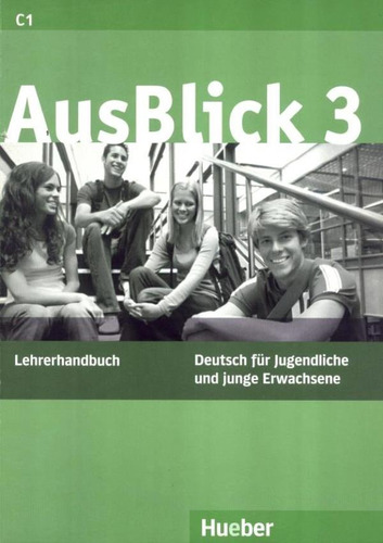 Ausblick 3 C1 - LHB (prof), de Hueber. Editora Distribuidores Associados De Livros S.A., capa mole em alemão, 2011