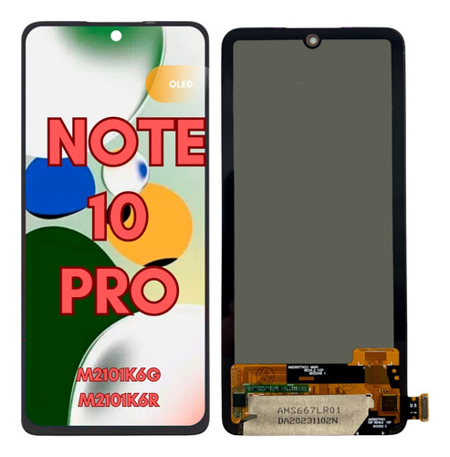 Pantalla Display Para Xiaomi Redmi Note 10 Pro 4g Oled