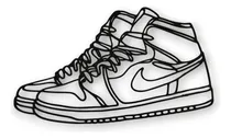 Comprar Cuadro Calado Decorativo Nike Jordan Minimalista Street Wear
