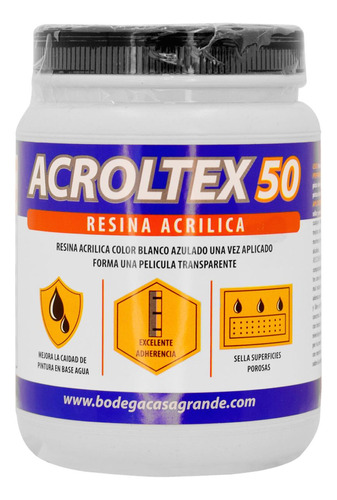 Acroltex X50 Fino Acronal E-50% Cuarto