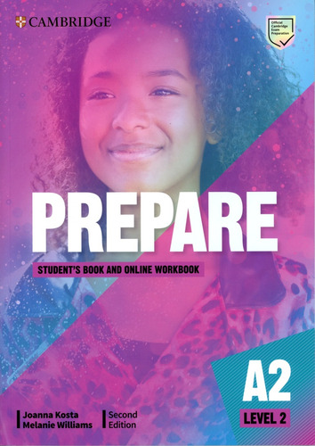 Prepare 2 A2 (2/ed.) - St With Online Wbk - Cooke Briony