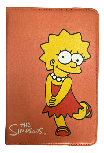 Funda Universal Para Tab Samsung A7 Lite Los Simpsons