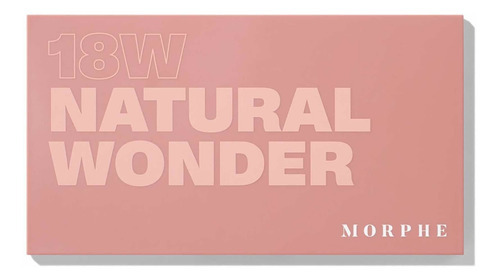 Paleta de colores de sombras de ojos Variada Natural Wonder de 18 W de Morphe