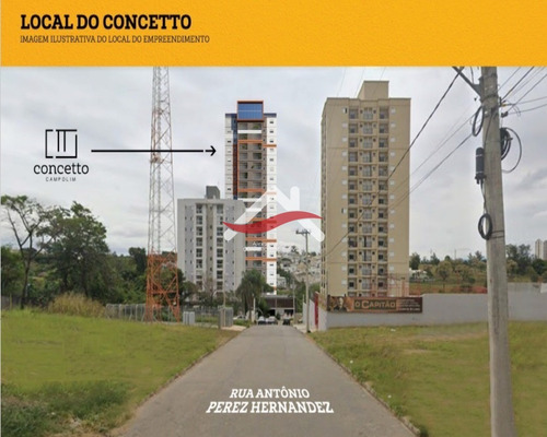 Imagem 3 de 20 de Lindo Concetto Campolim, Apartamento 73 M², 2 Dormit.(1 Suíte Máster), 2 Banh., Escritório, Varanda Grill, 1 Vaga Coberta. Rua Mercadão Campolim - Ap00108 - 69254756