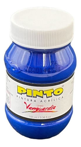Acrílico Vanguardia Azul Cyan 763 De 100ml.