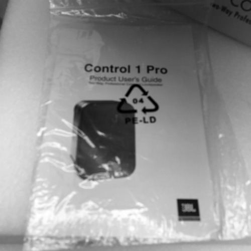 Jbl Control 1 Pro Two-way Professional Compact Loudspeak Ccg