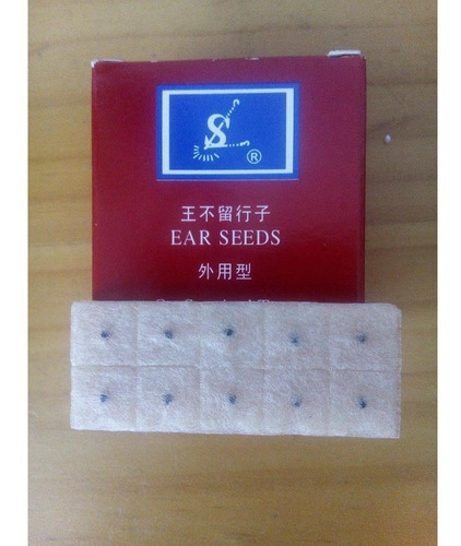 Semillas Para Auriculopuntura. Marca Shen Long. Caja X 100
