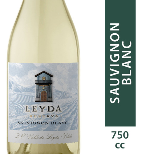 Vino Leyda Reserva Sauvignon Blanc Botella 750cc