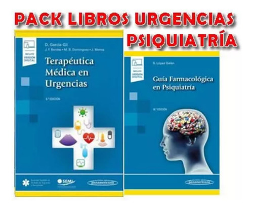 Pack Garcia Terapeutica Medica Urg Y Guia Farmaco Psiquiatr