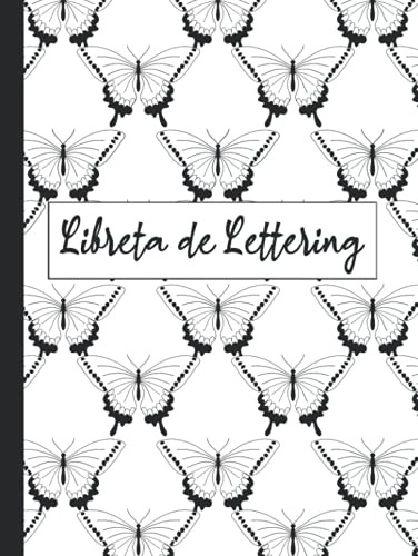 Mi Libreta De Lettering: Libreta De 120 Hojas Con Plantillas