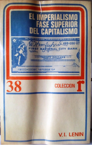 Libro, El Imperialismo Fase Superior Del Capitalismo, Lenin 