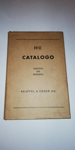 Catálogo Antiguo Reglas De Calculo Materiales Para Dibujo 