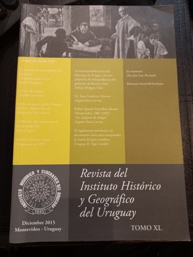 Revista Instituto Histórico Y Geográfico  Uruguay. Tomo 40