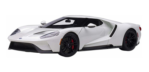 Coche Modelo Ford Gt Frozen 2017 Color Blanco