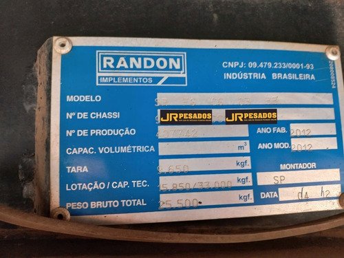 Imagem 13 de 15 de Carreta Randon Baú Furgao Bitrem 9 Eixos Com Deslizante 2012