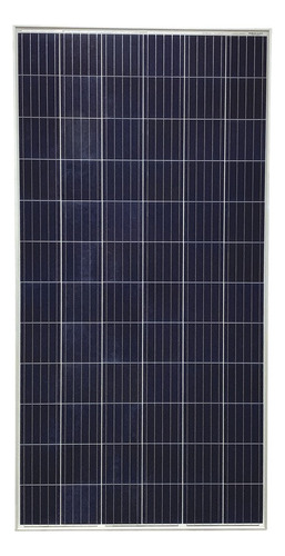 Panel Solar 330w 24 Vcd Policristalino 72 Celdas Grado A Color Azul Marino Voltaje De Circuito Abierto 47v Voltaje Máximo Del Sistema 38v