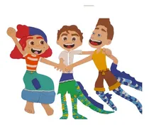 Comprar Personajes Luca La Pelicula Goma Eva Apliques Goma Eva