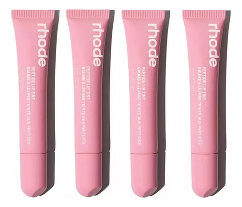 4x Peptide Lip Tint Rhode Hailey Bieber Bálsamo Con Color