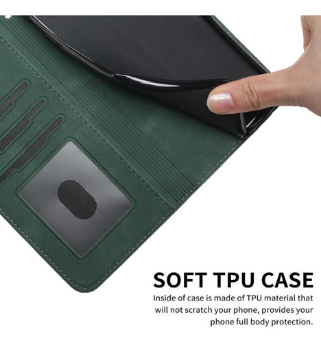 Compatible Con Xiaomi Redmi A5 Cartera Pu Funda Para De Con