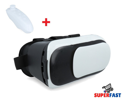 Lentes Realidad Virtual  3d + Aumentada 3d + Control Bt