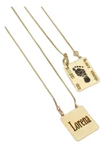 Comprar Cadena Cadenita Collar Personalizado Datos Nacimiento Bebé