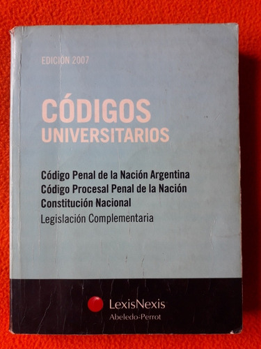 Libro Codigo Penal Codigo Procesal De La Nación 