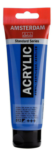 Acrílico Amsterdam Standard Series 120 ml, cores, cor 512, azul cobalto ultramarino