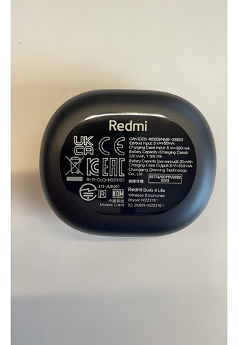 Audifonos Xiaomi Redmi Buds 4 Lite, Ip54 Bluetooth 5.3